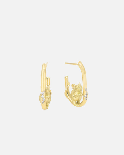 Ethel Mouse - Hoop Earrings