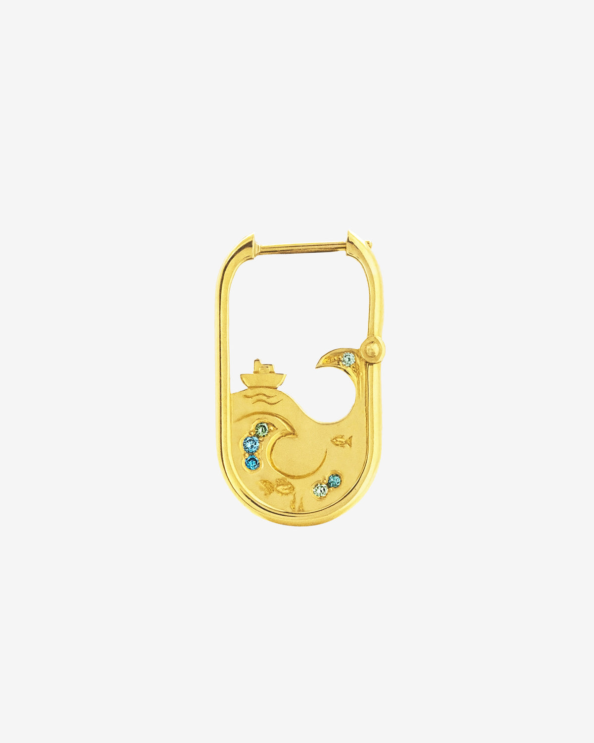 Nomad Earring - Boat